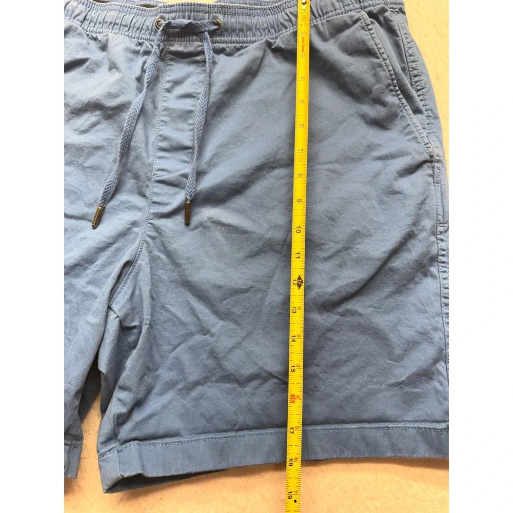 Gap Mens XXL Blue Drawstring Elastic Waist Casual Chino Shorts